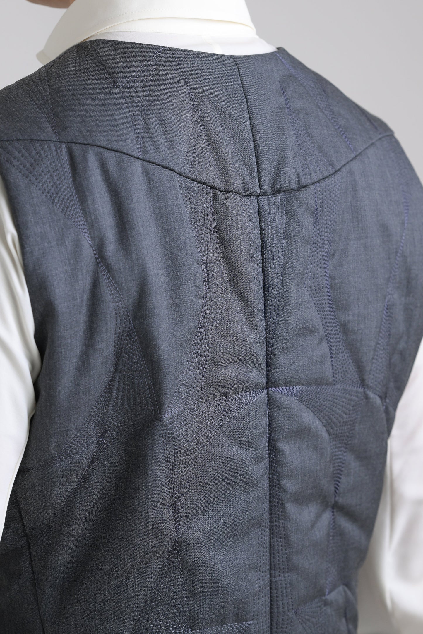 J cotton innerdown vest