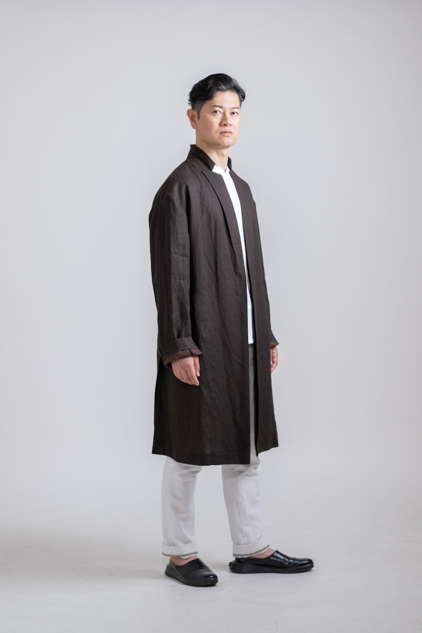 ロングジャケット　間（awai）bengara