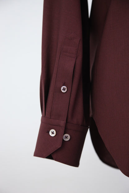 wool１１６regular　バーガンディ