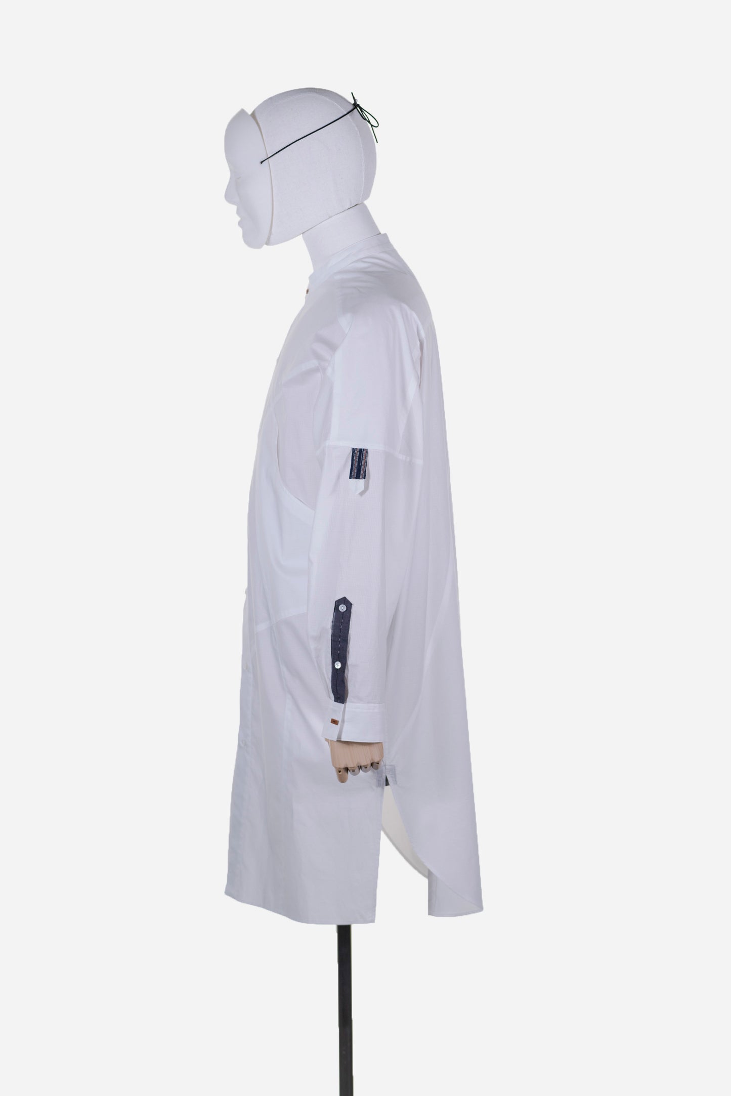 ロングシャツ　ホワイト