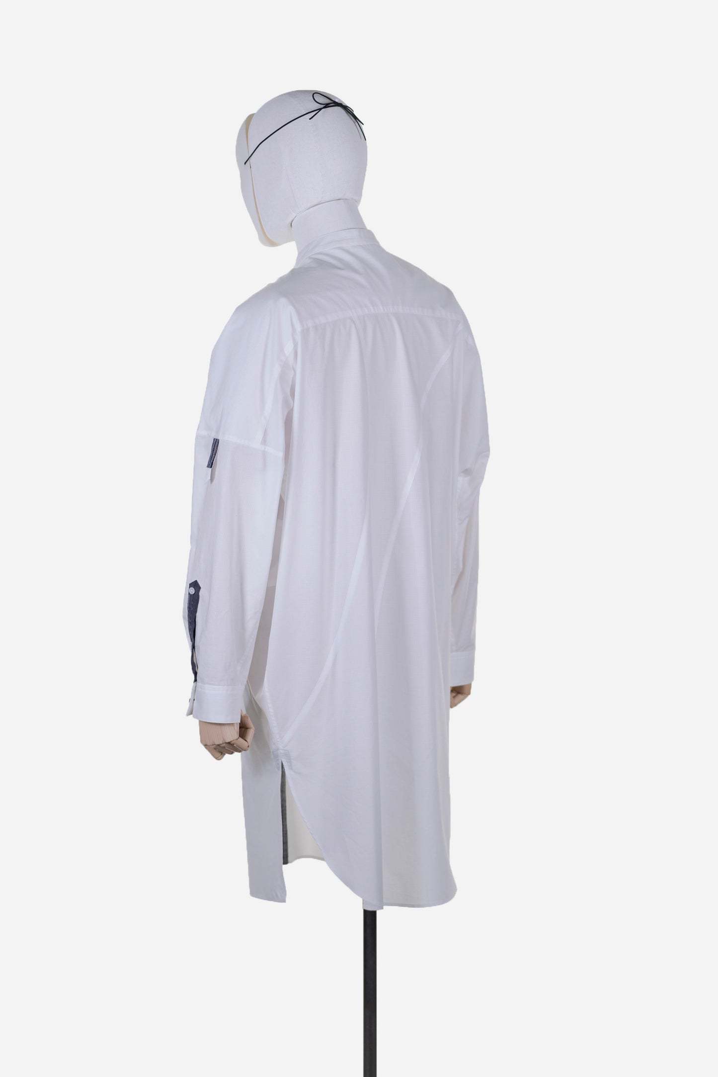 ロングシャツ　ホワイト