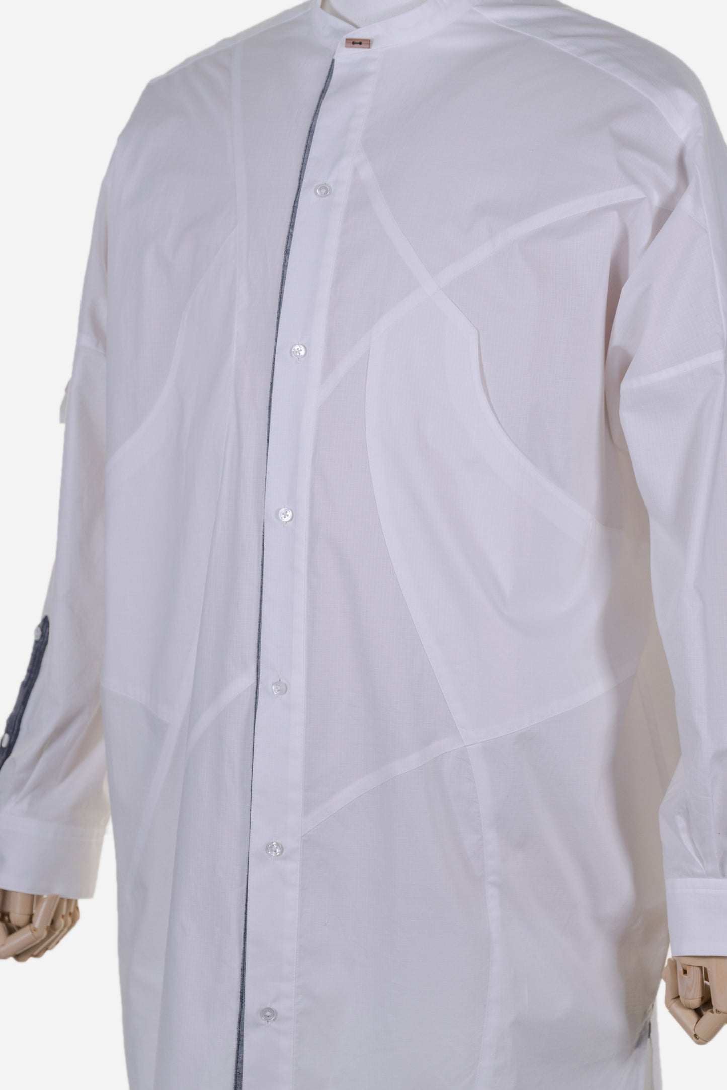 ロングシャツ　ホワイト
