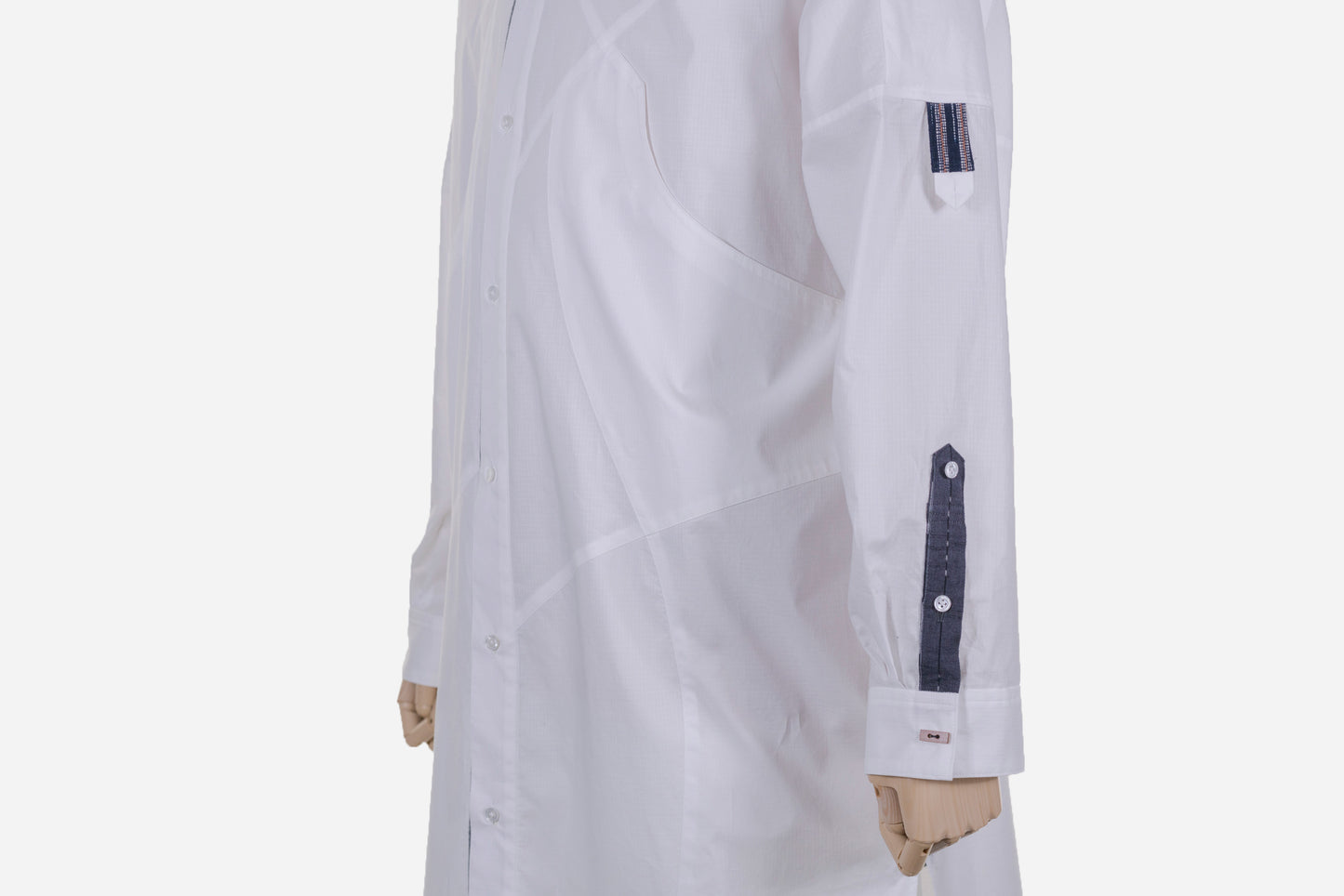ロングシャツ　ホワイト